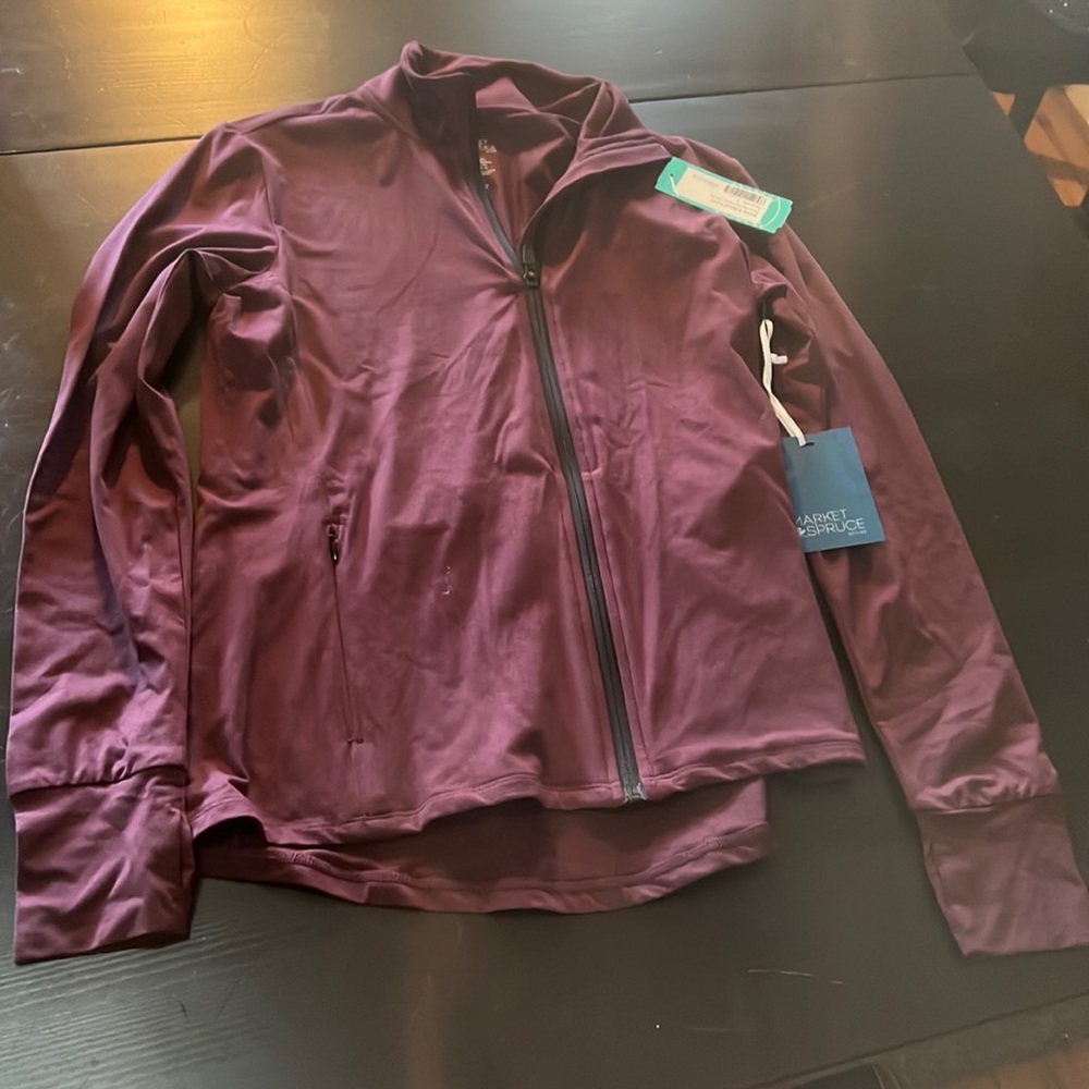 Market & Spruce Full Zip long sleeve